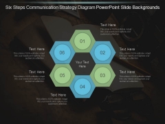 Six Steps Communication Strategy Diagram Powerpoint Slide Backgrounds Six Steps Communication Strategy Diagram Powerpoint Slide Backgrounds