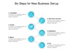 Six Steps For New Business Set Up Ppt PowerPoint Presentation File Samples PDF Six Steps For New Business Set Up Ppt PowerPoint Presentation File Samples PDF