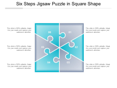Six Steps Jigsaw Puzzle In Square Shape Ppt Powerpoint Presentation Infographic Template Example File Six Steps Jigsaw Puzzle In Square Shape Ppt Powerpoint Presentation Infographic Template Example File