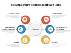 Six Steps Of New Product Launch With Icons Ppt Infographics Background Images PDF Six Steps Of New Product Launch With Icons Ppt Infographics Background Images PDF