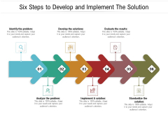 Six Steps To Develop And Implement The Solution Ppt PowerPoint Presentation Infographic Template Example 2015 PDF Six Steps To Develop And Implement The Solution Ppt PowerPoint Presentation Infographic Template Example 2015 PDF