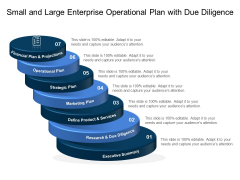 Small And Large Enterprise Operational Plan With Due Diligence Ppt PowerPoint Presentation Gallery Design Ideas PDF Small And Large Enterprise Operational Plan With Due Diligence Ppt PowerPoint Presentation Gallery Design Ideas PDF