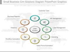 Small Business Crm Solutions Diagram Powerpoint Graphics Small Business Crm Solutions Diagram Powerpoint Graphics