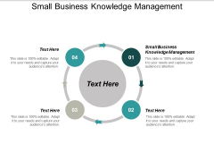 Small Business Knowledge Management Ppt PowerPoint Presentation Icon Design Templates Cpb