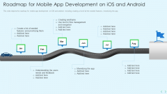 Smartphone Operating System Development IT Roadmap For Mobile App Development On Ios And Android Download PDF