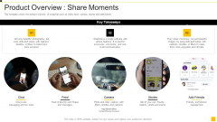 Snapchat Capital Investment Elevator Pitch Deck Product Overview Share Moments Summary Pdf Snapchat Capital Investment Elevator Pitch Deck Product Overview Share Moments Summary Pdf