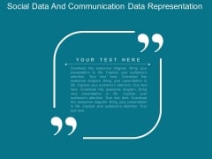 Social Data And Communication Data Representation Powerpoint Template Social Data And Communication Data Representation Powerpoint Template