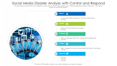 Social Media Disaster Analysis With Control And Respond Ppt Show Designs PDF
