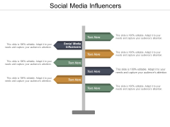 Social Media Influencers Ppt PowerPoint Presentation Show Model Cpb Social Media Influencers Ppt PowerPoint Presentation Show Model Cpb