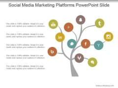 Social Media Marketing Platforms Powerpoint Slide Social Media Marketing Platforms Powerpoint Slide