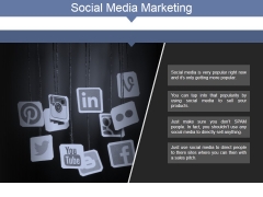 Social Media Marketing Ppt PowerPoint Presentation Model Master Slide Social Media Marketing Ppt PowerPoint Presentation Model Master Slide