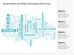 Social Network And Media Technologies Word Cloud Ppt PowerPoint Presentation Show Background Social Network And Media Technologies Word Cloud Ppt PowerPoint Presentation Show Background