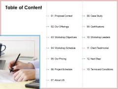 Soft Skill And Personal Development Table Of Content Ppt Ideas Deck PDF Soft Skill And Personal Development Table Of Content Ppt Ideas Deck PDF