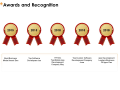 Software Development Awards And Recognition Ppt Styles Diagrams PDF Software Development Awards And Recognition Ppt Styles Diagrams PDF