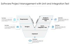 Software Project Management With Unit And Integration Test Ppt PowerPoint Presentation File Aids PDF Software Project Management With Unit And Integration Test Ppt PowerPoint Presentation File Aids PDF