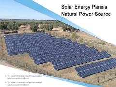 Solar Energy Panels Natural Power Source Ppt PowerPoint Presentation Slides Files PDF Solar Energy Panels Natural Power Source Ppt PowerPoint Presentation Slides Files PDF