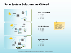 Solar Power Plant Technical Solar System Solutions We Offered Sample PDF Solar Power Plant Technical Solar System Solutions We Offered Sample PDF