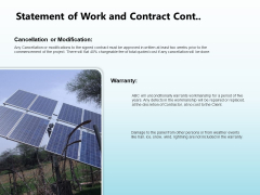 Solar Power Plant Technical Statement Of Work And Contract Cont Rules PDF Solar Power Plant Technical Statement Of Work And Contract Cont Rules PDF