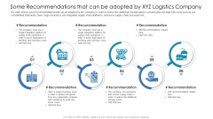 Some Recommendations That Can Be Adopted By XYZ Logistics Company Download PDF Some Recommendations That Can Be Adopted By XYZ Logistics Company Download PDF