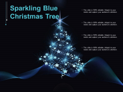 Sparkling Blue Christmas Tree Ppt PowerPoint Presentation Ideas Inspiration Sparkling Blue Christmas Tree Ppt PowerPoint Presentation Ideas Inspiration