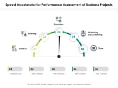 Speed Accelerator For Performance Assessment Of Business Projects Ppt PowerPoint Presentation Show Example Introduction PDF Speed Accelerator For Performance Assessment Of Business Projects Ppt PowerPoint Presentation Show Example Introduction PDF