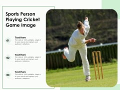 Sports Person Playing Cricket Game Image Ppt PowerPoint Presentation File Summary PDF Sports Person Playing Cricket Game Image Ppt PowerPoint Presentation File Summary PDF