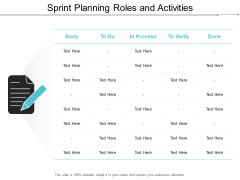 Sprint Planning Roles And Activities Ppt PowerPoint Presentation File Background Designs Sprint Planning Roles And Activities Ppt PowerPoint Presentation File Background Designs