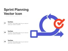Sprint Planning Vector Icon Ppt PowerPoint Presentation Slides Icons PDF