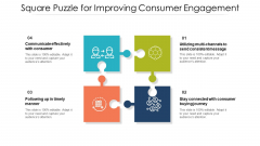 Square Puzzle For Improving Consumer Engagement Ppt PowerPoint Presentation Icon Slides PDF Square Puzzle For Improving Consumer Engagement Ppt PowerPoint Presentation Icon Slides PDF