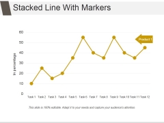 Stacked Line With Markers Ppt PowerPoint Presentation Rules Stacked Line With Markers Ppt PowerPoint Presentation Rules