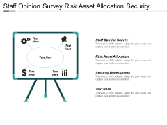 Staff Opinion Survey Risk Asset Allocation Security Development Ppt PowerPoint Presentation Model Design Ideas Staff Opinion Survey Risk Asset Allocation Security Development Ppt PowerPoint Presentation Model Design Ideas