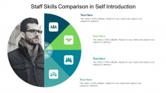 Staff Skills Comparison In Self Introduction Ppt PowerPoint Presentation Model Ideas PDF