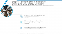 Stage 1 Benefits Of Feel The Breeze Strategy To GEO Energy Company Portrait PDF Stage 1 Benefits Of Feel The Breeze Strategy To GEO Energy Company Portrait PDF