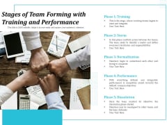 Stages Of Team Forming With Training And Performance Ppt PowerPoint Presentation Outline Show PDF Stages Of Team Forming With Training And Performance Ppt PowerPoint Presentation Outline Show PDF