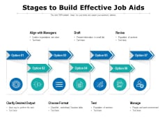 Stages To Build Effective Job Aids Ppt PowerPoint Presentation Gallery Styles PDF Stages To Build Effective Job Aids Ppt PowerPoint Presentation Gallery Styles PDF