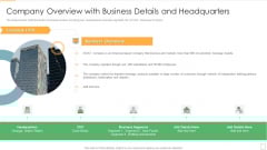 Stakeholder Management Assessment Business Fundamentals Company Overview With Business Formats PDF Stakeholder Management Assessment Business Fundamentals Company Overview With Business Formats PDF
