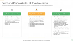 Stakeholder Management Assessment Business Fundamentals Duties And Responsibilities Of Board Brochure PDF Stakeholder Management Assessment Business Fundamentals Duties And Responsibilities Of Board Brochure PDF