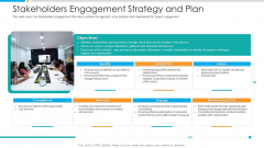 Stakeholders Engagement Strategy And Plan Infographics PDF Stakeholders Engagement Strategy And Plan Infographics PDF