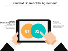 Standard Shareholder Agreement Ppt PowerPoint Presentation Pictures Graphics Example Standard Shareholder Agreement Ppt PowerPoint Presentation Pictures Graphics Example