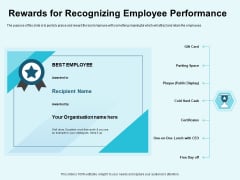 Star Performer Rewards For Recognizing Employee Performance Template PDF Star Performer Rewards For Recognizing Employee Performance Template PDF