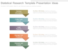 Statistical Research Template Presentation Ideas
