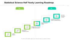 Statistical Science Half Yearly Learning Roadmap Clipart