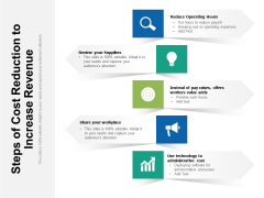 Steps Of Cost Reduction To Increase Revenue Ppt PowerPoint Presentation File Slide PDF Steps Of Cost Reduction To Increase Revenue Ppt PowerPoint Presentation File Slide PDF
