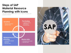 Steps Of SAP Material Resource Planning With Icons Ppt PowerPoint Presentation Slides Objects PDF Steps Of SAP Material Resource Planning With Icons Ppt PowerPoint Presentation Slides Objects PDF