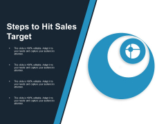 Steps To Hit Sales Target Ppt PowerPoint Presentation Layouts Diagrams Steps To Hit Sales Target Ppt PowerPoint Presentation Layouts Diagrams
