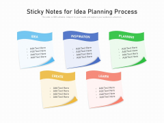 Sticky Notes For Idea Planning Process Ppt PowerPoint Presentation Gallery Outfit PDF Sticky Notes For Idea Planning Process Ppt PowerPoint Presentation Gallery Outfit PDF