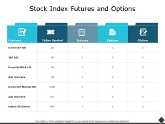 Stock Index Futures And Options Ppt PowerPoint Presentation Outline Skills Stock Index Futures And Options Ppt PowerPoint Presentation Outline Skills