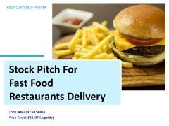 Stock Pitch For Fast Food Restaurants Delivery Ppt PowerPoint Presentation Complete Deck With Slides Stock Pitch For Fast Food Restaurants Delivery Ppt PowerPoint Presentation Complete Deck With Slides