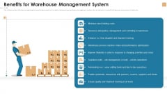 Stock Repository Management For Inventory Control Benefits For Warehouse Management System Themes PDF