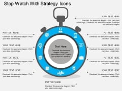 Stop Watch With Strategy Icons Powerpoint Templates Stop Watch With Strategy Icons Powerpoint Templates